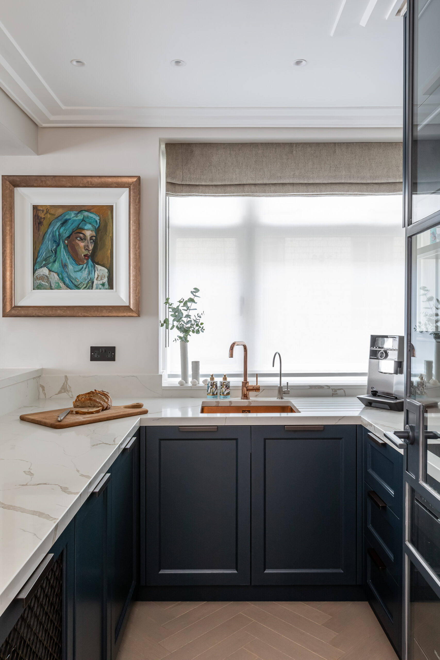 Luxury kitchen interior renovation