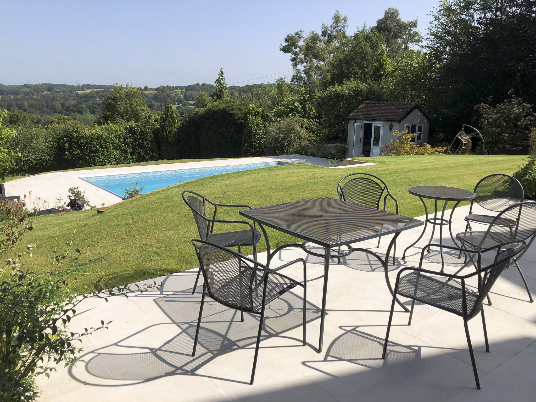 Modern family garden design