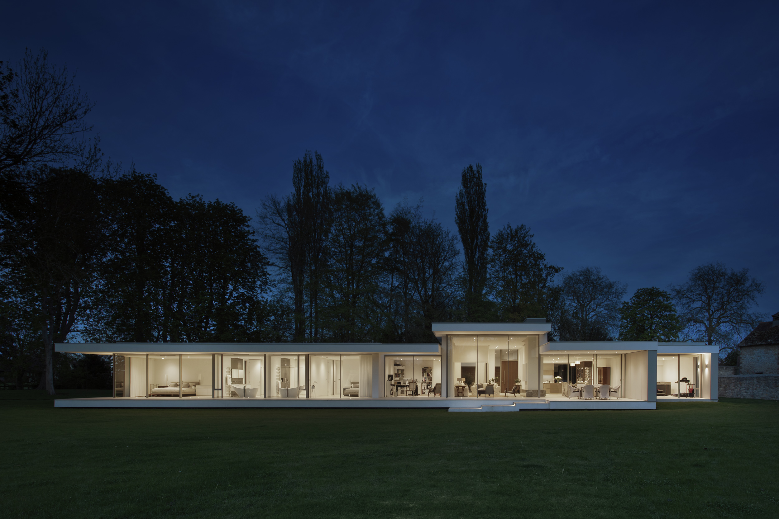 River house luxury new build country home with timber garage