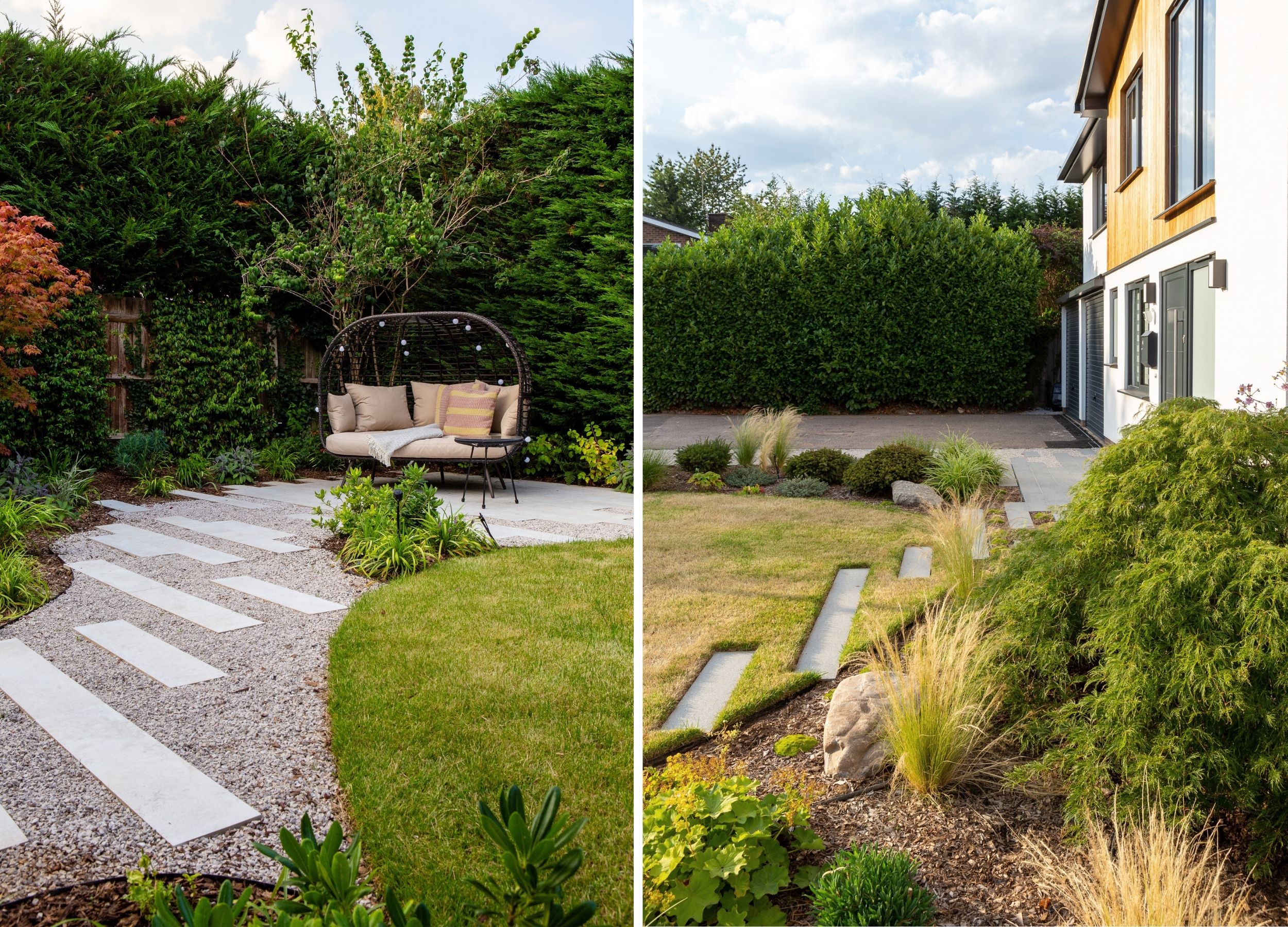 Japanese style garden design