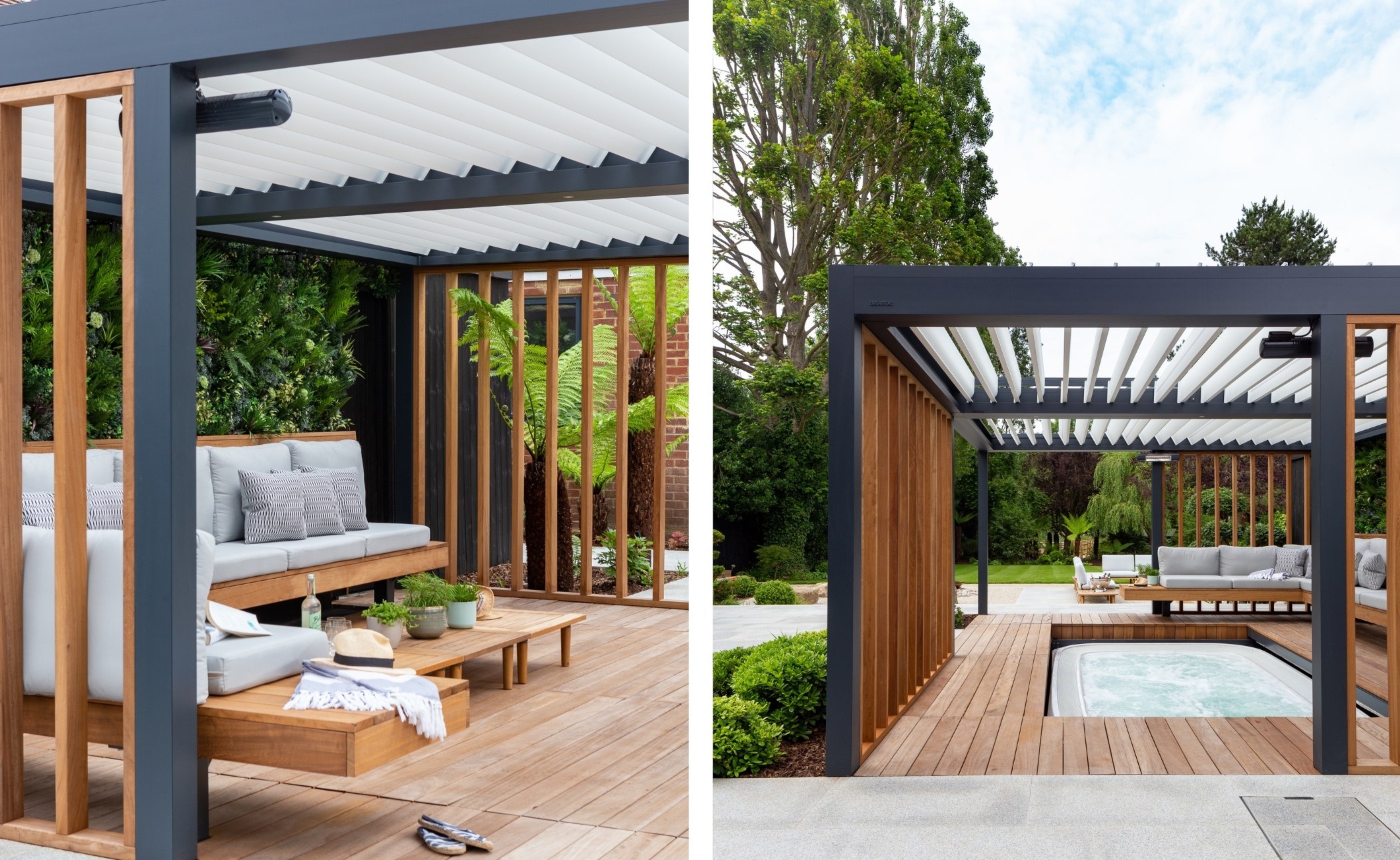 Luxury party garden design