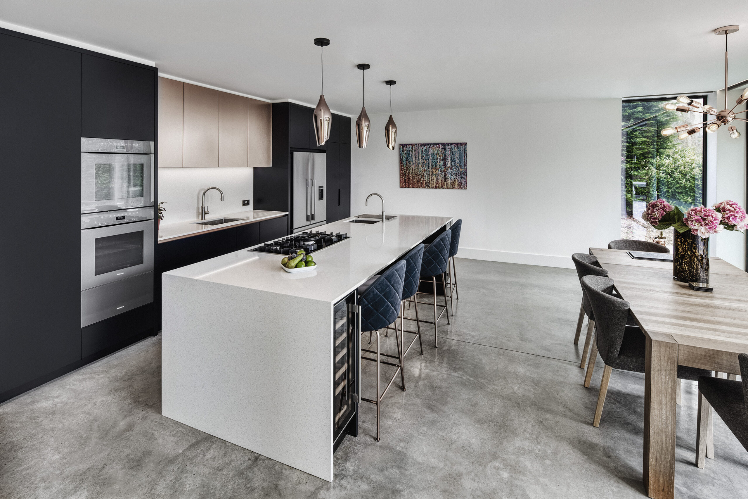 Beautiful modern kitchen design sustainable home new build