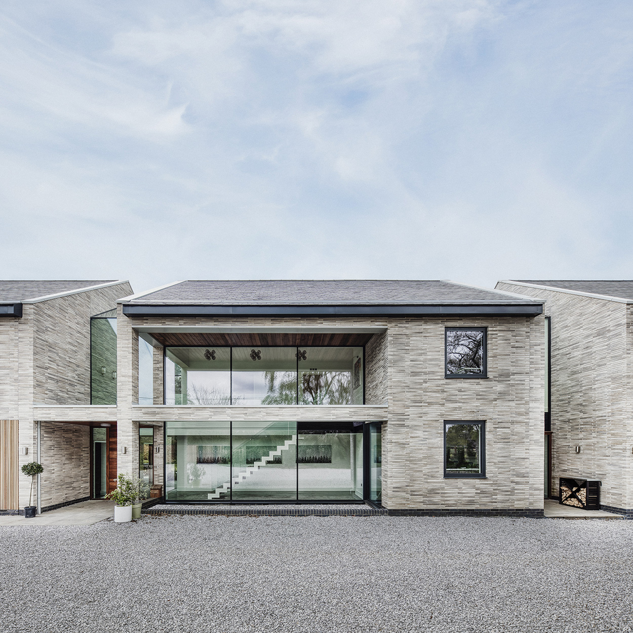 Sustainable technologies architectural new build home