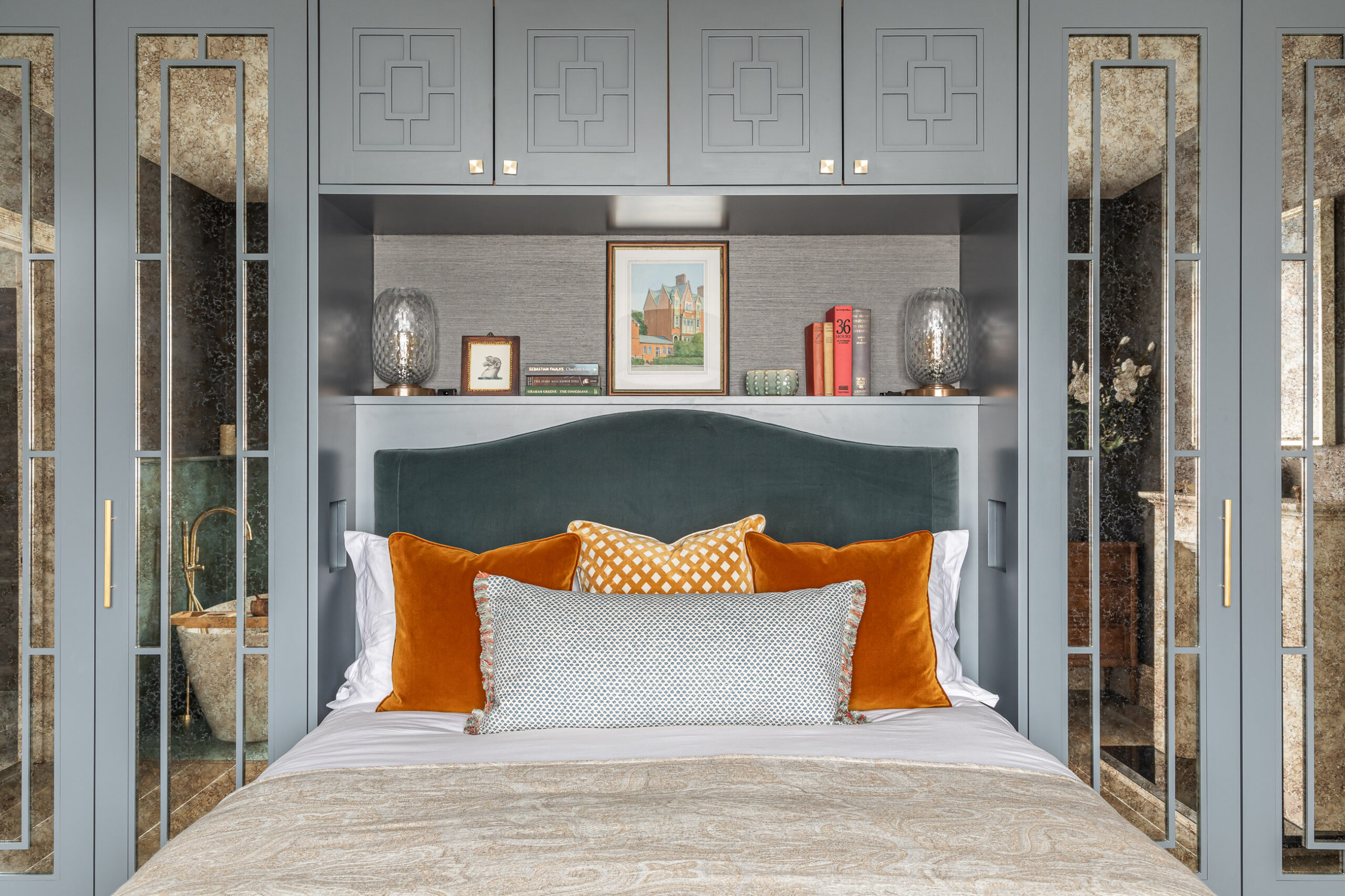 Luxury master bedroom interior design