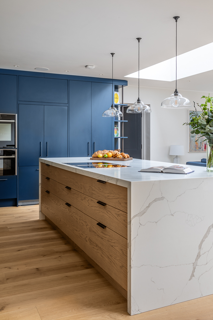 Statement kitchen island design