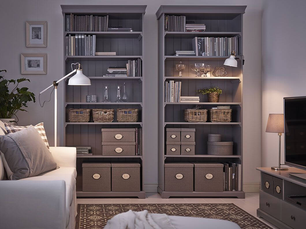 Living room shelving