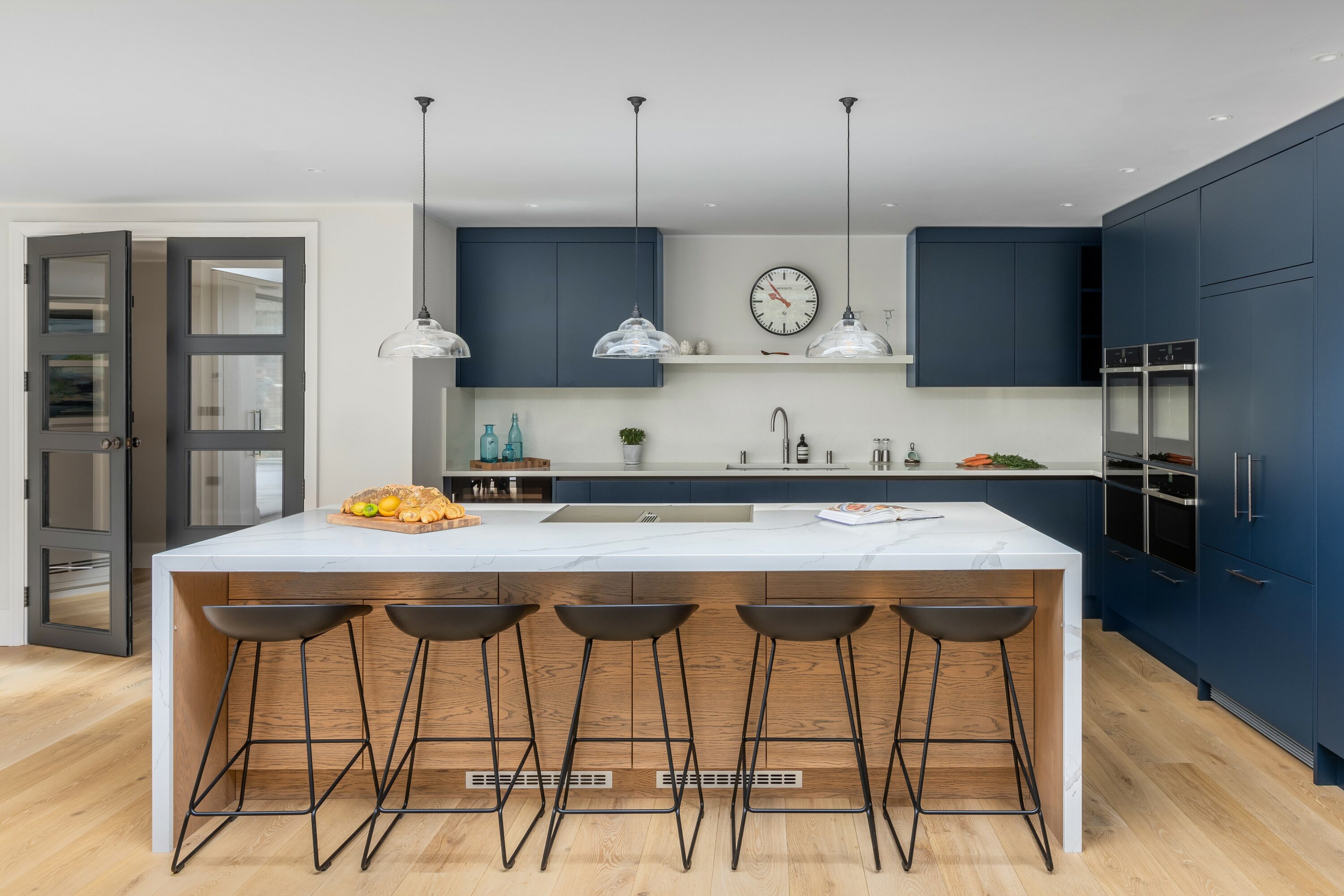 Modern minimal living spaces renovation interior design