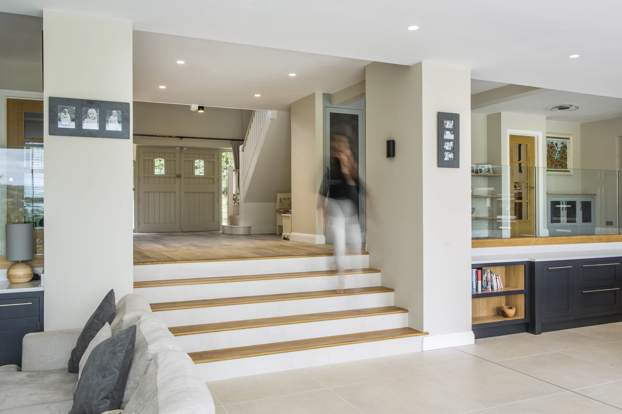 Open plan family home renovation