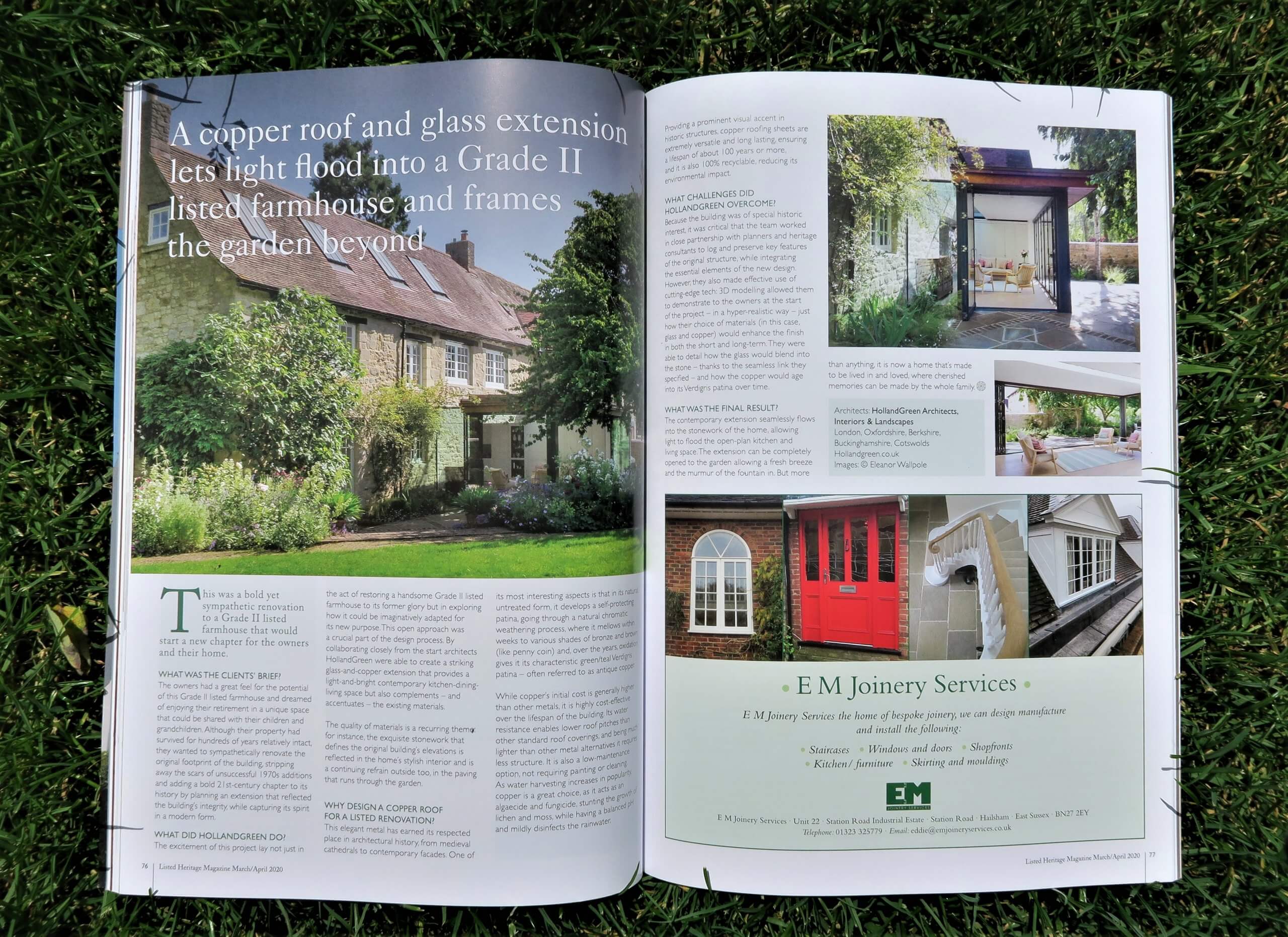 Hollandgreen featured in the press