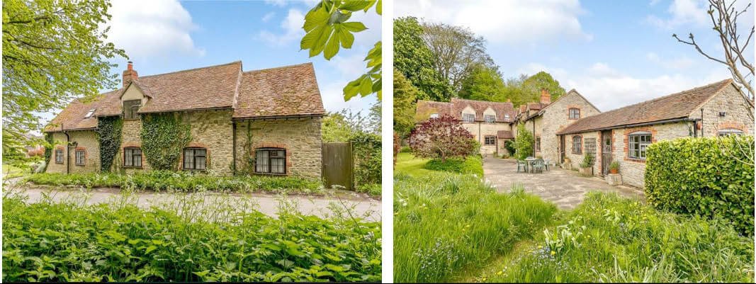 English cottage before renovation