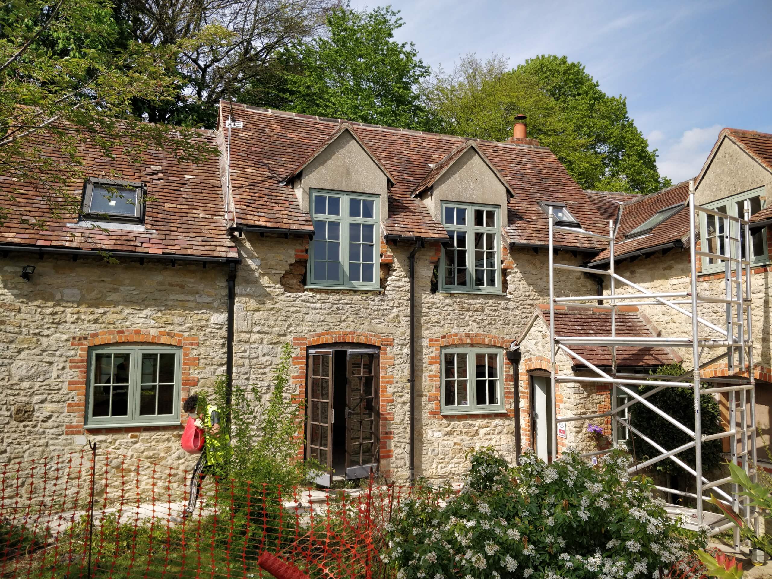 English cottage before renovation