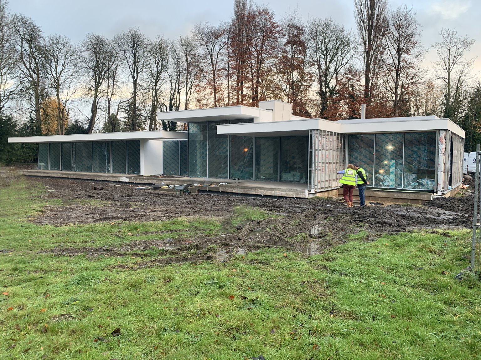 River House on site architecture