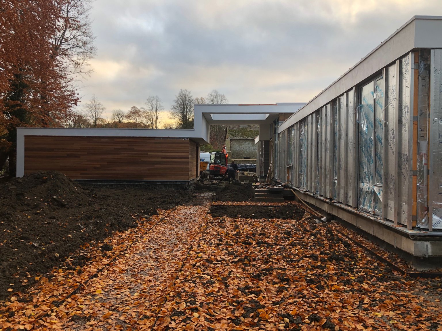 River House on site architecture
