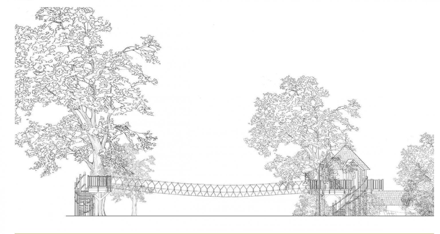 Treehouse design sketch