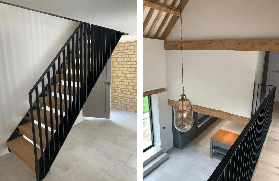 Old mill house barn conversion interior design