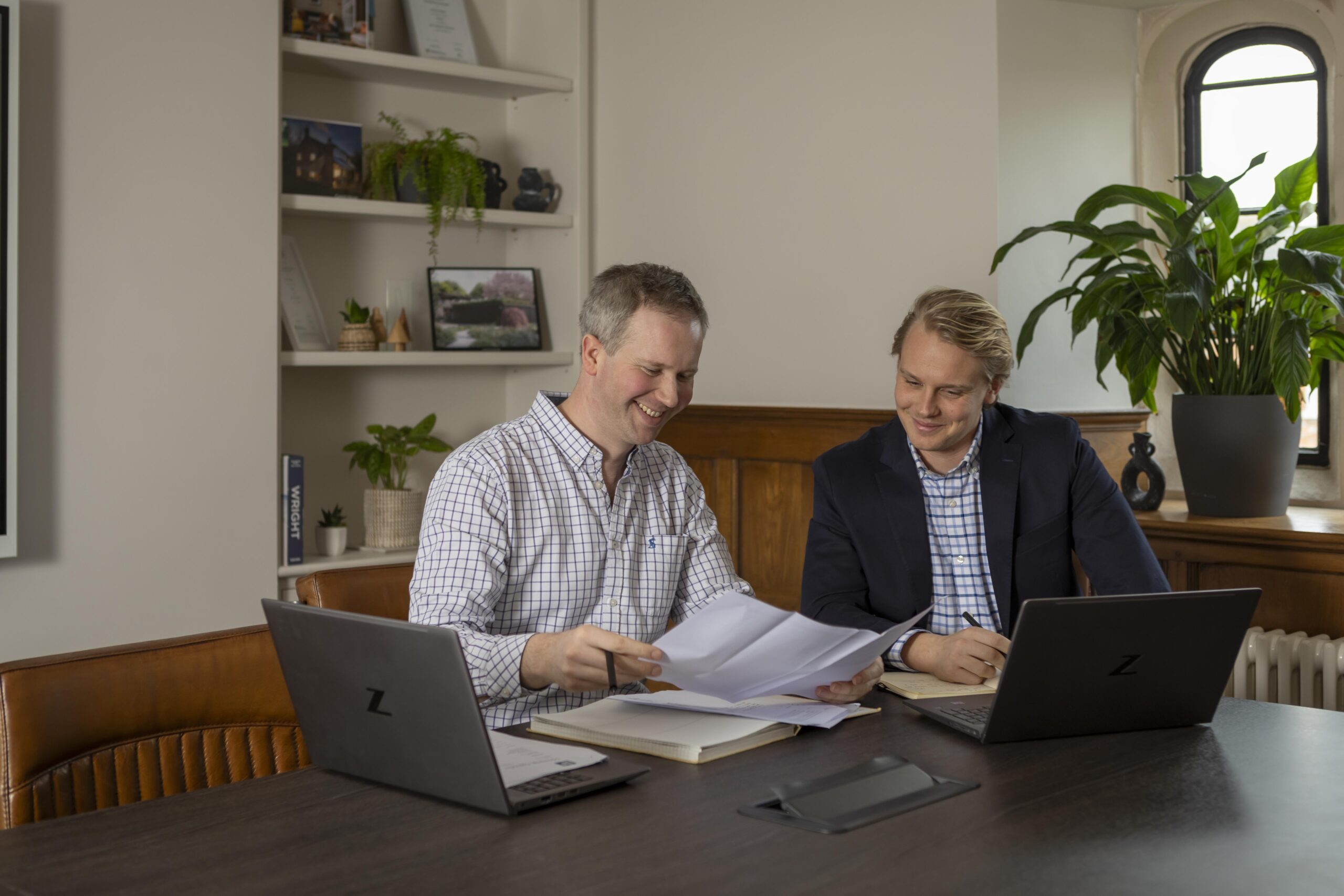HollandGreen project managers working in the studio