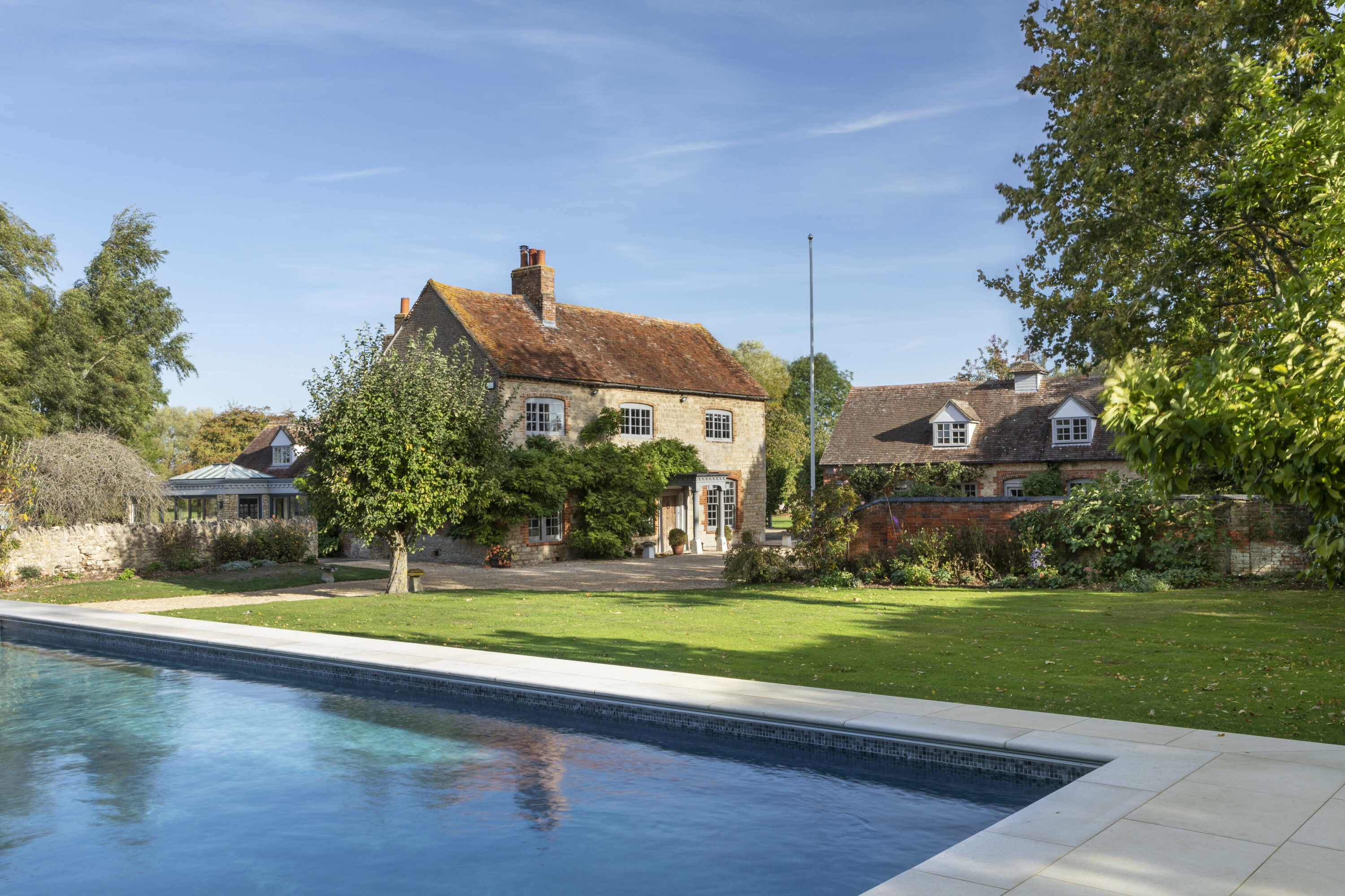 Property with a grade II listed heritage barn