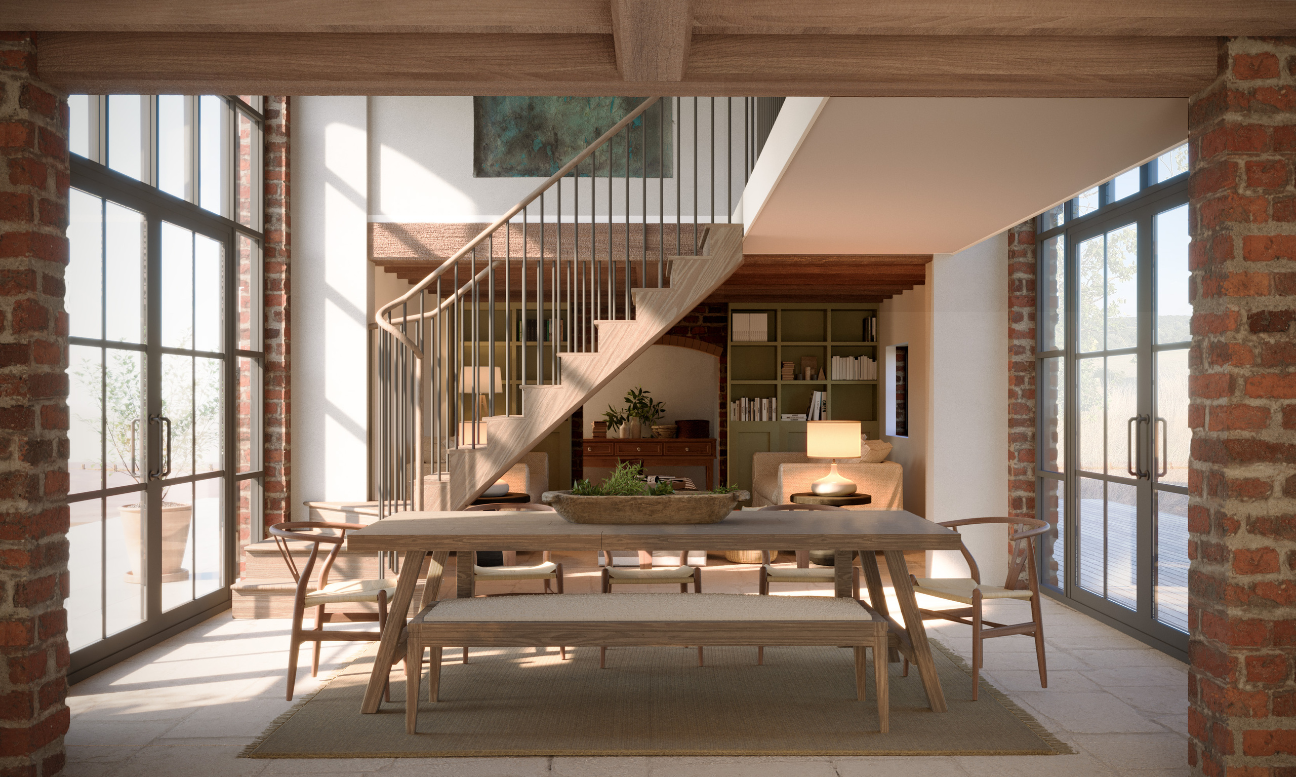 Belgian Farmhouse Kitchen