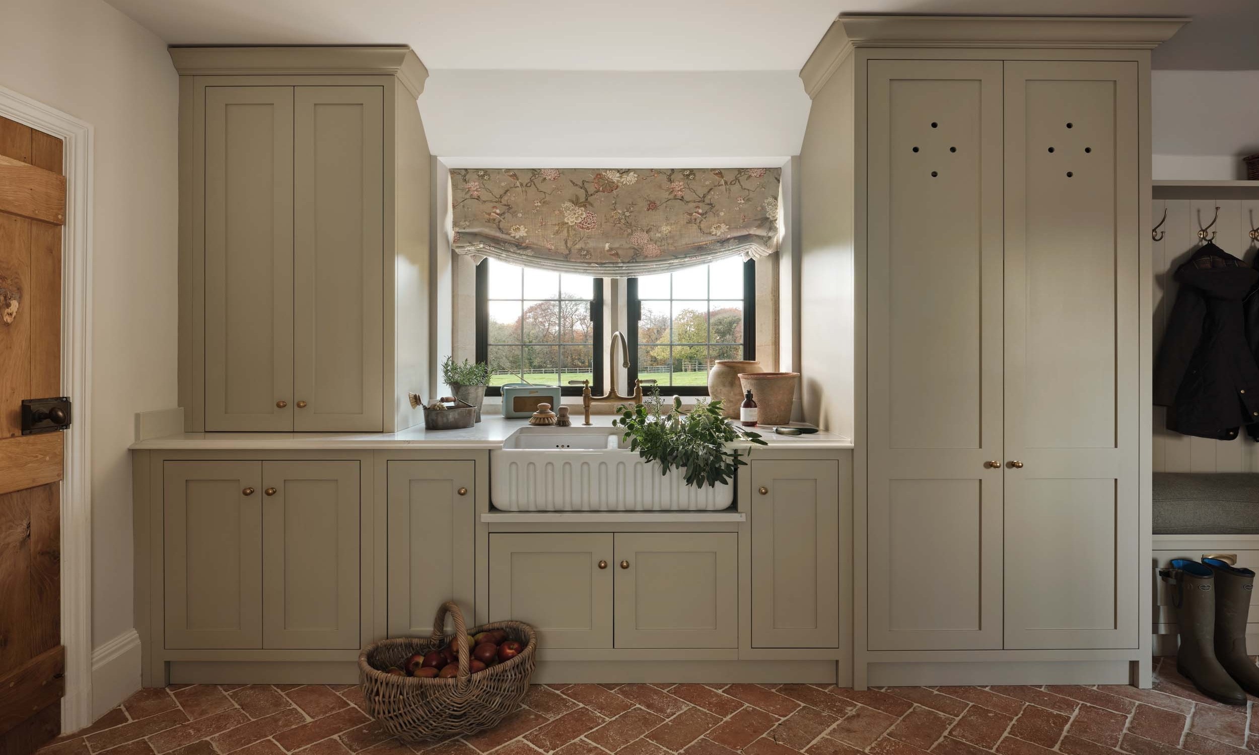 Bootroom interior design in the Cotswolds by HollandGreen