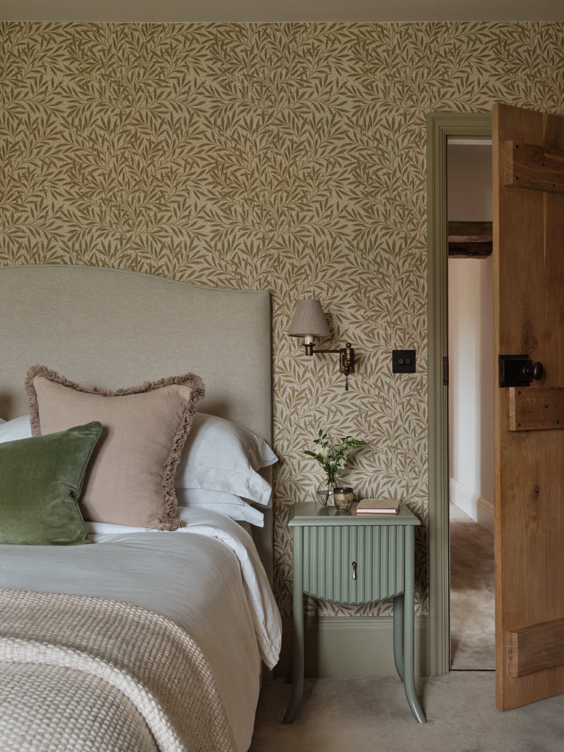 Cotswolds Bedroom Interior Design by HollandGreen